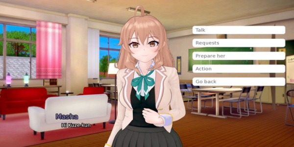 与阿尔雅一起生活 Living With Alya 版 操作界面 展示图 1